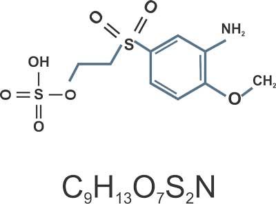 4-amino-3-methoxy-phenyl-b-hydroxy-ethyl-sulphone-sulphate-ester-o-a-v-s