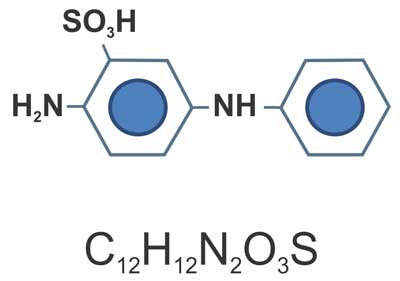 4-amino-diphenyl-amine-2-sulfonic-acid