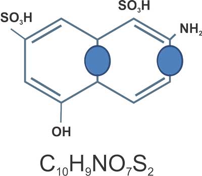 sulpho-j-acid-2-amino-5-naphthol-1-7-disulphonic-acid